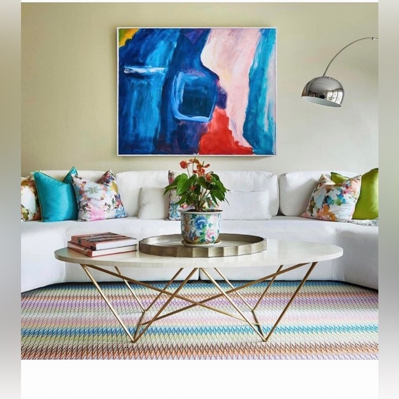 Dorothy Yung “Hot Water” Oil Painting 60” x 50” - Picture 4 of 16